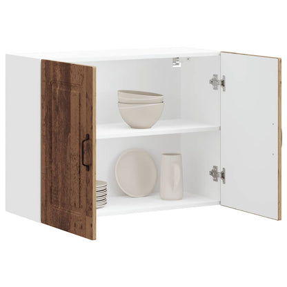 vidaXL Kitchen Wall Cabinet Kalmar Old Wood Engineered Wood