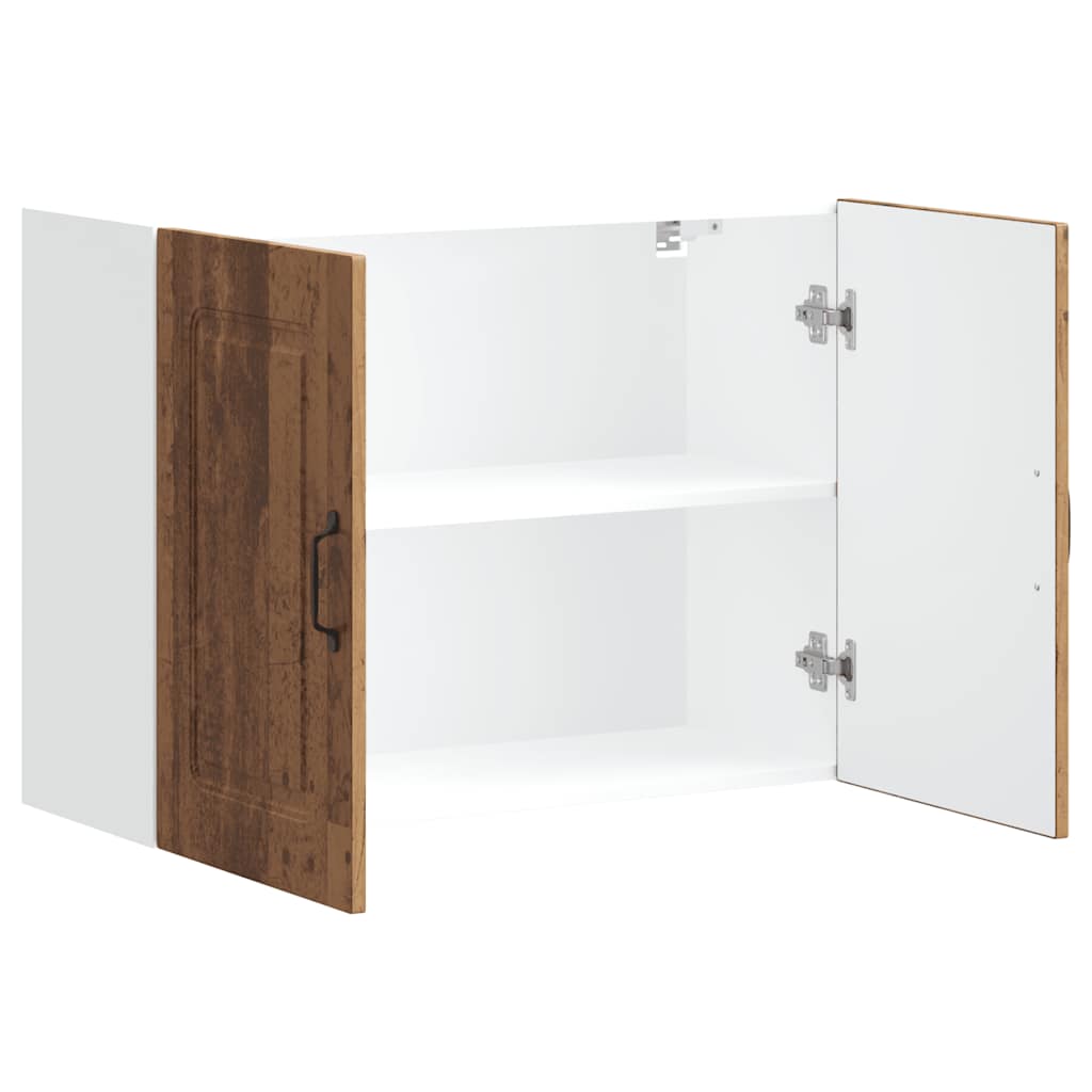 vidaXL Kitchen Wall Cabinet "Kalmar" Old Wood Engineered Wood