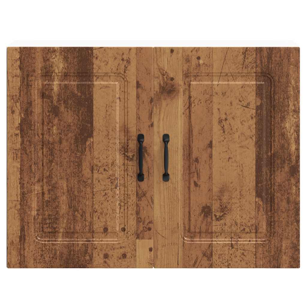 vidaXL Kitchen Wall Cabinet "Kalmar" Old Wood Engineered Wood