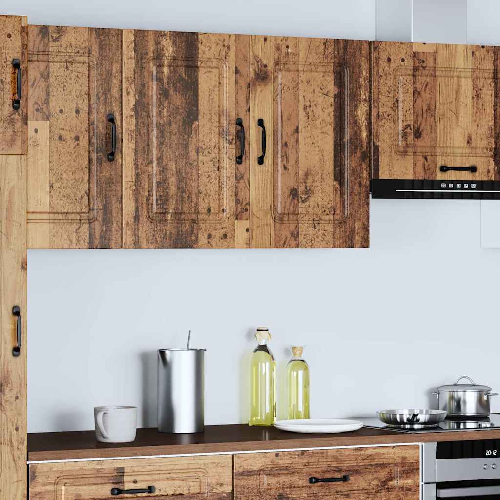 vidaXL Kitchen Wall Cabinet Kalmar Old Wood Engineered Wood