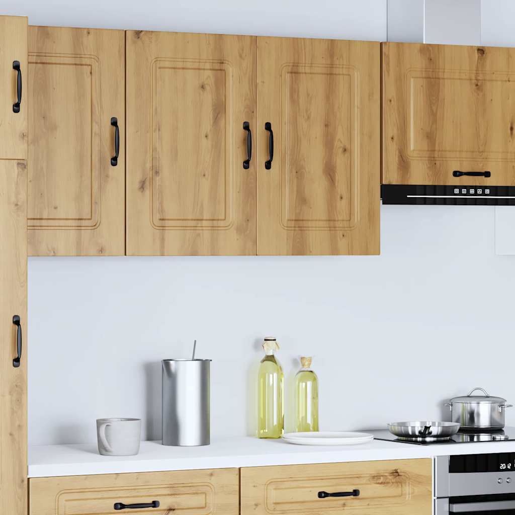 vidaXL Kitchen Wall Cabinet "Kalmar" Artisan Oak Engineered Wood