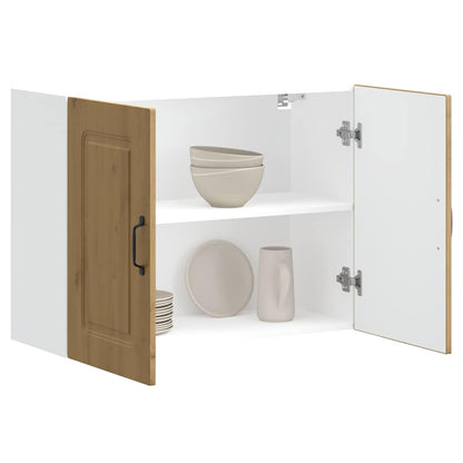vidaXL Kitchen Wall Cabinet "Kalmar" Artisan Oak Engineered Wood