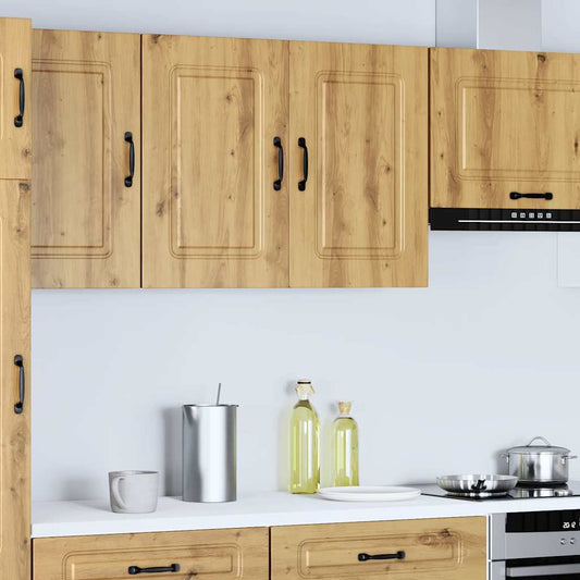 vidaXL Kitchen Wall Cabinet "Kalmar" Artisan Oak Engineered Wood