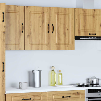 vidaXL Kitchen Wall Cabinet "Kalmar" Artisan Oak Engineered Wood