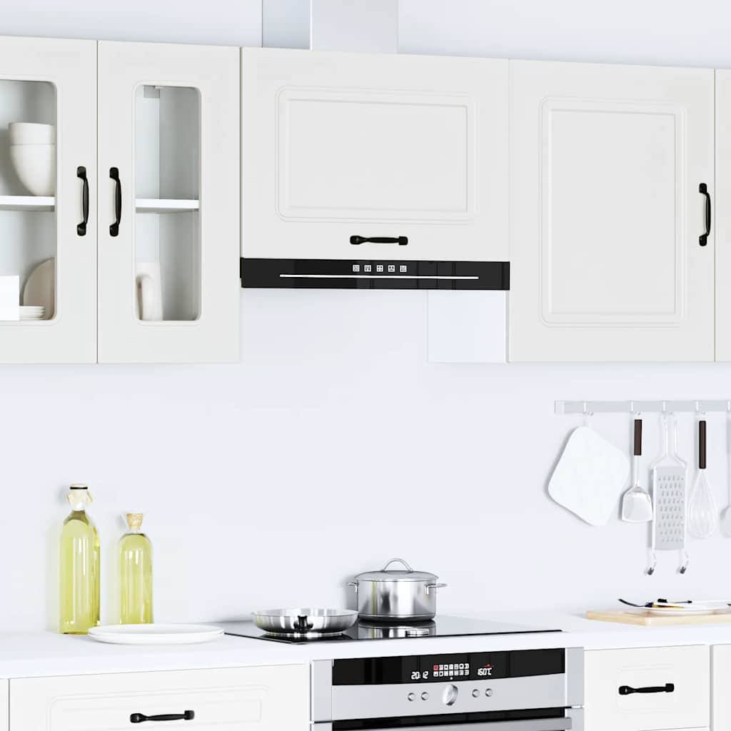 vidaXL Kitchen Wall Cabinet "Kalmar" White Engineered Wood