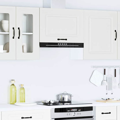 vidaXL Kitchen Wall Cabinet "Kalmar" White Engineered Wood
