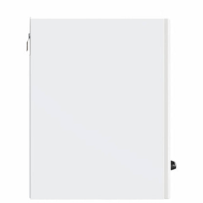 vidaXL Kitchen Wall Cabinet "Kalmar" High Gloss White Engineered Wood