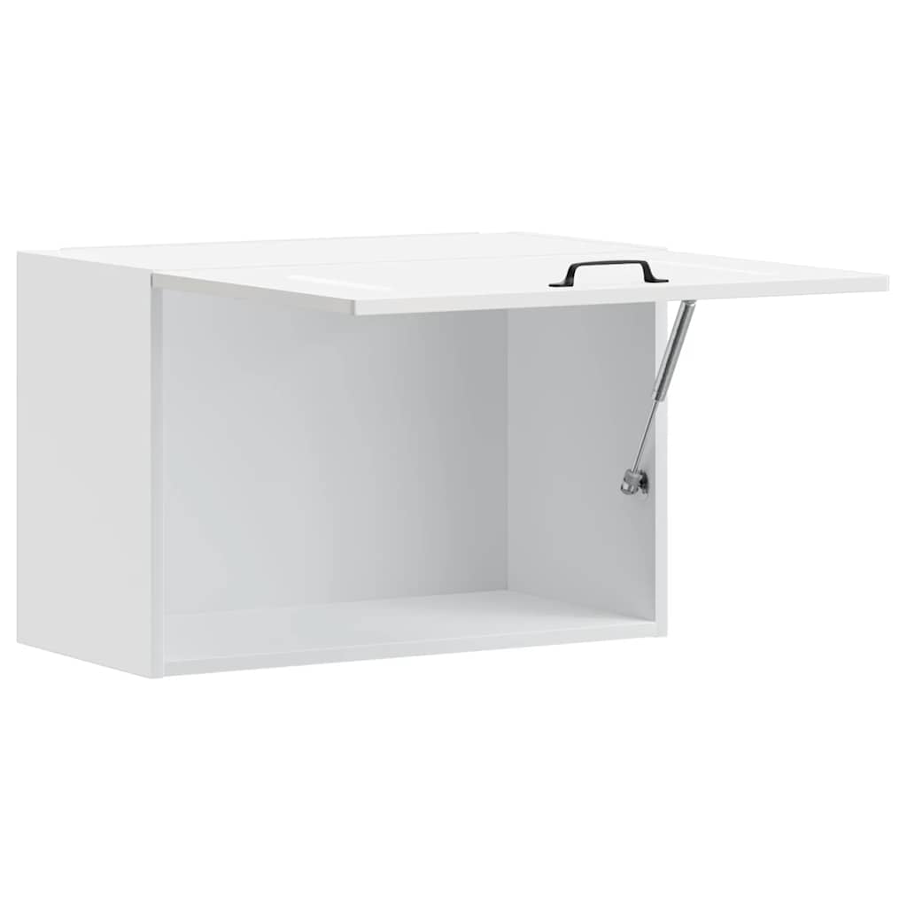 vidaXL Kitchen Wall Cabinet Kalmar High Gloss White Engineered Wood
