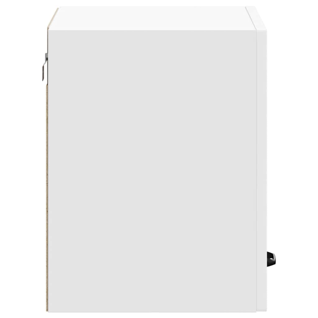 vidaXL Kitchen Wall Cabinet Kalmar High Gloss White Engineered Wood
