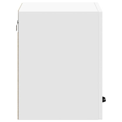 vidaXL Kitchen Wall Cabinet Kalmar High Gloss White Engineered Wood