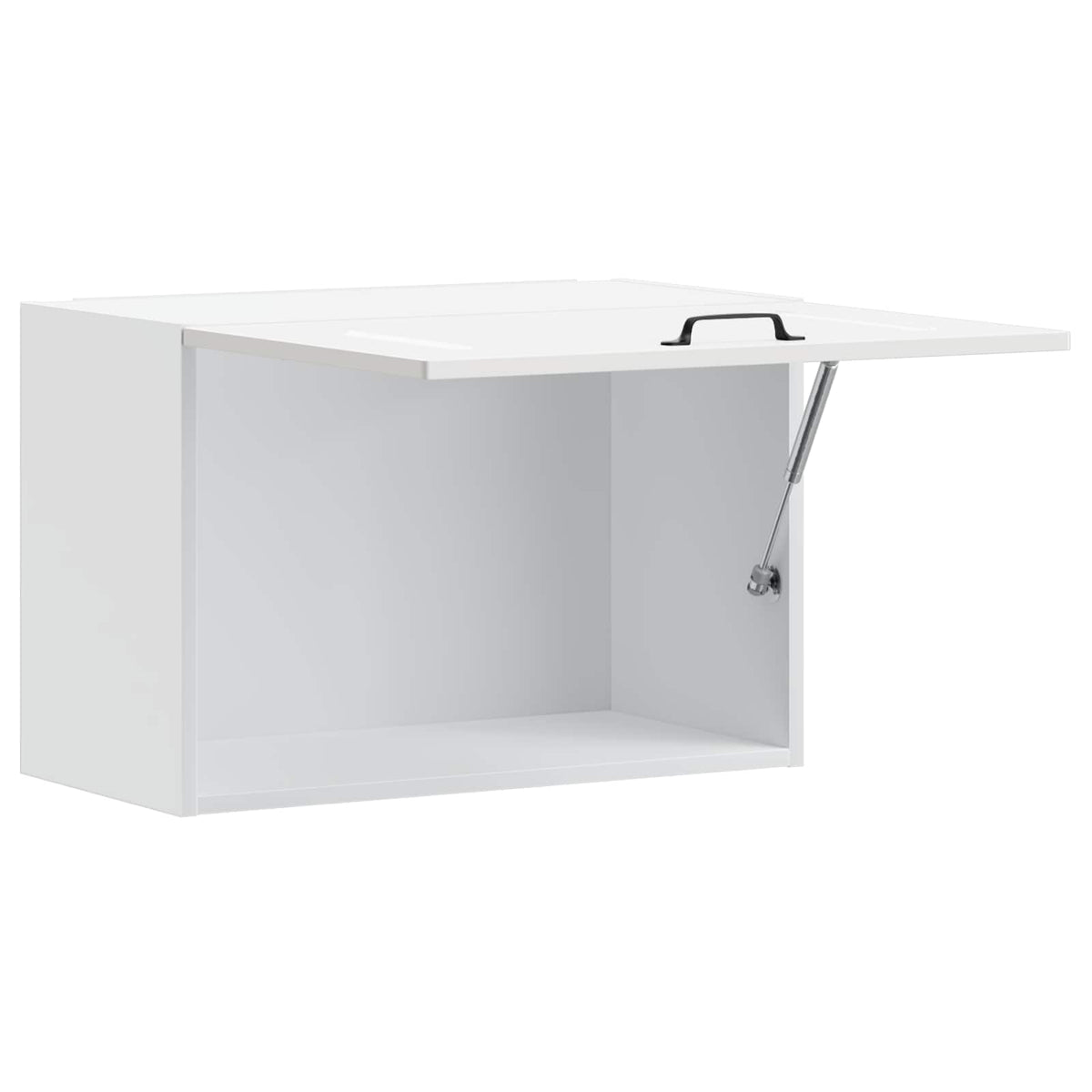 vidaXL Kitchen Wall Cabinet "Kalmar" High Gloss White Engineered Wood