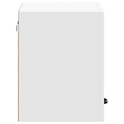 vidaXL Kitchen Wall Cabinet "Kalmar" High Gloss White Engineered Wood