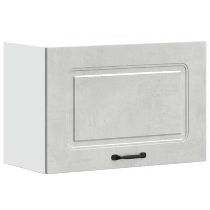 vidaXL Kitchen Wall Cabinet "Kalmar" Concrete Grey Engineered Wood
