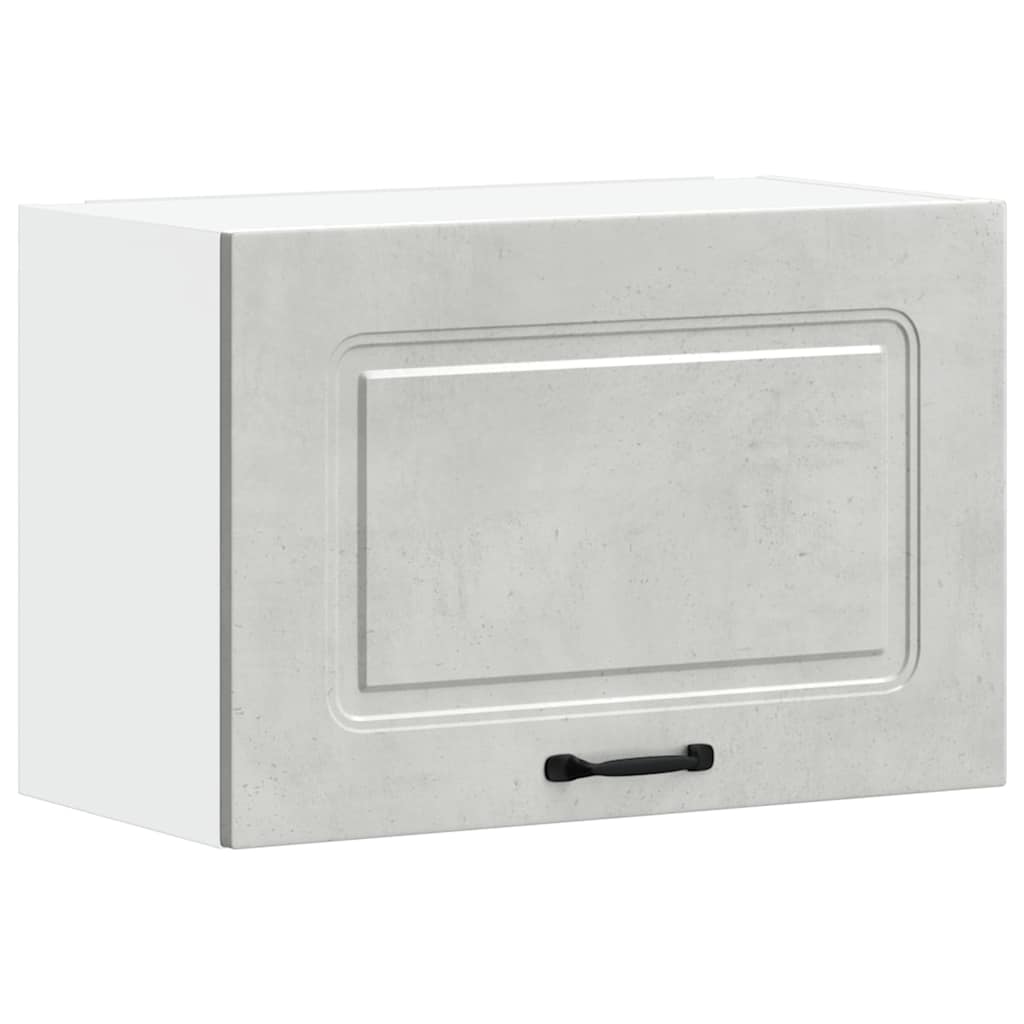 vidaXL Kitchen Wall Cabinet "Kalmar" Concrete Grey Engineered Wood