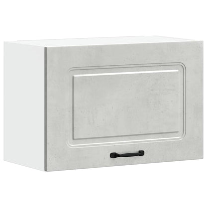 vidaXL Kitchen Wall Cabinet "Kalmar" Concrete Grey Engineered Wood