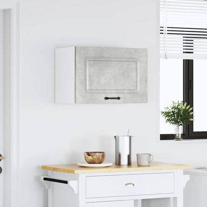 vidaXL Kitchen Wall Cabinet "Kalmar" Concrete Grey Engineered Wood