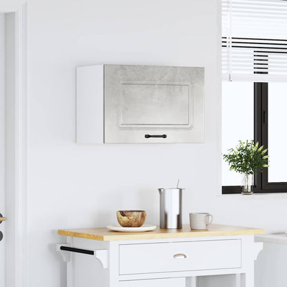 vidaXL Kitchen Wall Cabinet "Kalmar" Concrete Grey Engineered Wood