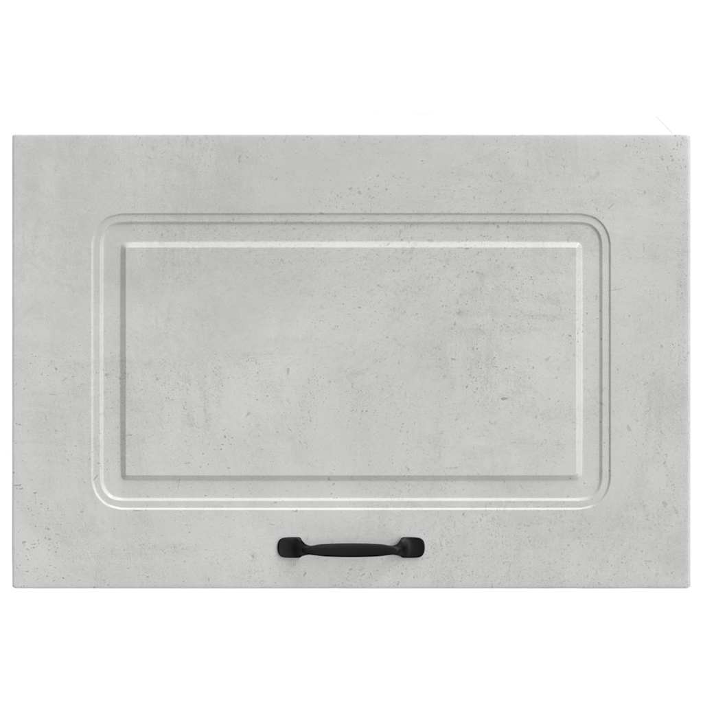 vidaXL Kitchen Wall Cabinet "Kalmar" Concrete Grey Engineered Wood