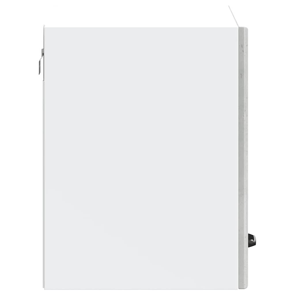 vidaXL Kitchen Wall Cabinet "Kalmar" Concrete Grey Engineered Wood