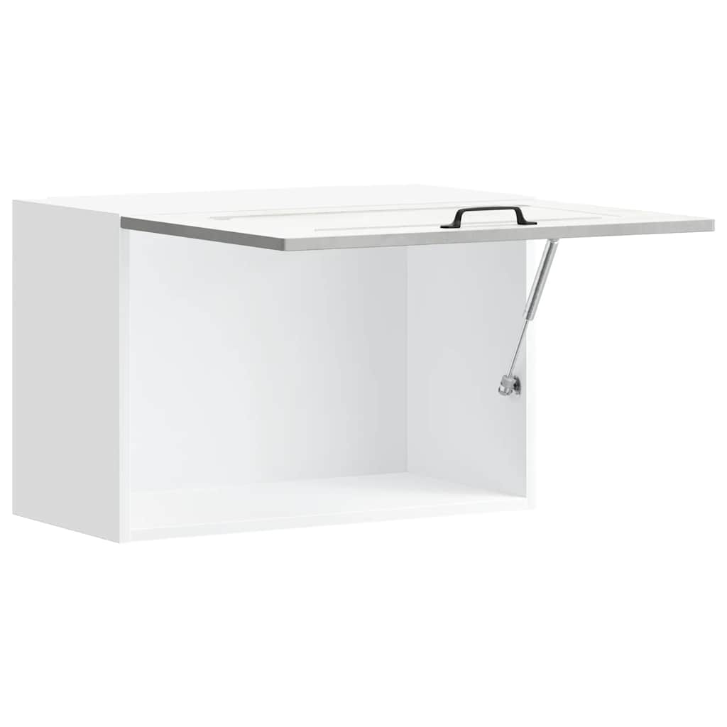 vidaXL Kitchen Wall Cabinet "Kalmar" Concrete Grey Engineered Wood