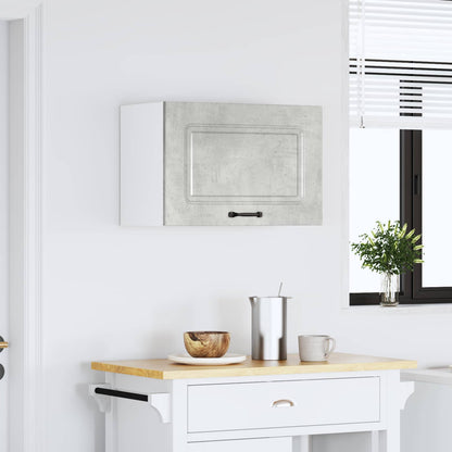 vidaXL Kitchen Wall Cabinet "Kalmar" Concrete Grey Engineered Wood