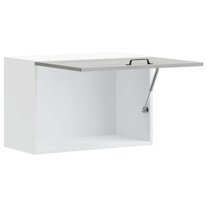 vidaXL Kitchen Wall Cabinet "Kalmar" Concrete Grey Engineered Wood