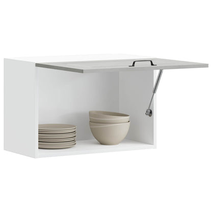 vidaXL Kitchen Wall Cabinet "Kalmar" Concrete Grey Engineered Wood