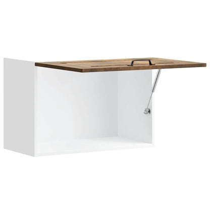 vidaXL Kitchen Wall Cabinet "Kalmar" Smoked Oak Engineered Wood