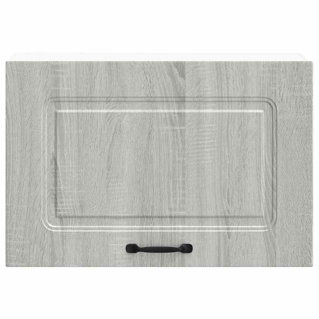 vidaXL Kitchen Wall Cabinet "Kalmar" Grey Sonoma Engineered Wood