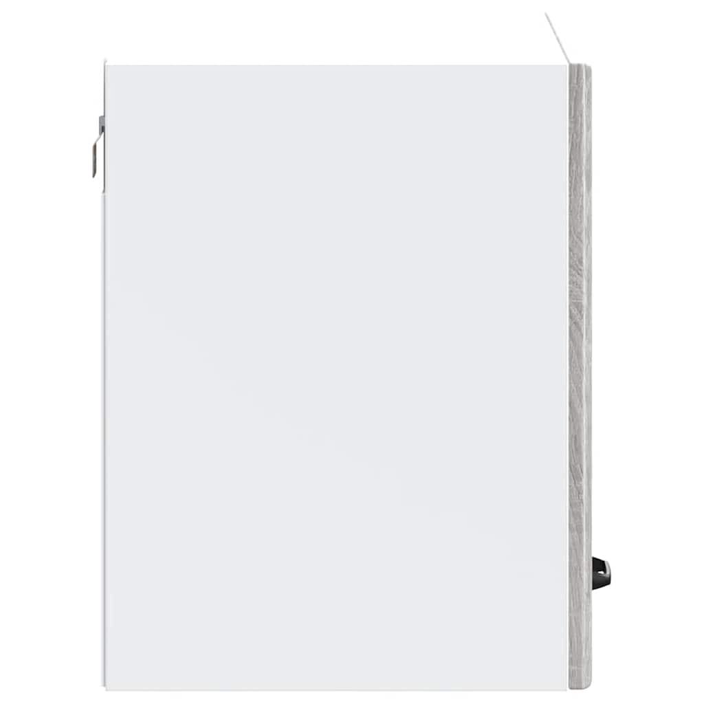 vidaXL Kitchen Wall Cabinet "Kalmar" Grey Sonoma Engineered Wood