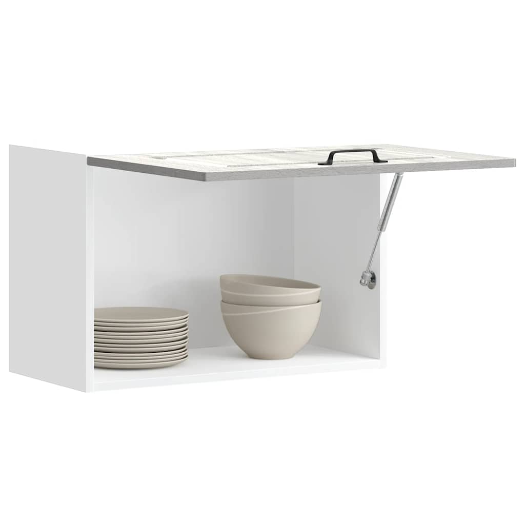 vidaXL Kitchen Wall Cabinet "Kalmar" Grey Sonoma Engineered Wood
