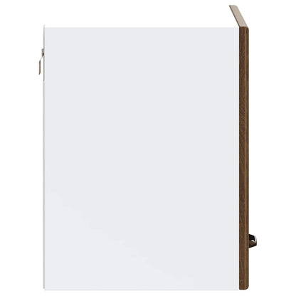 vidaXL Kitchen Wall Cabinet "Kalmar" Brown Oak Engineered Wood