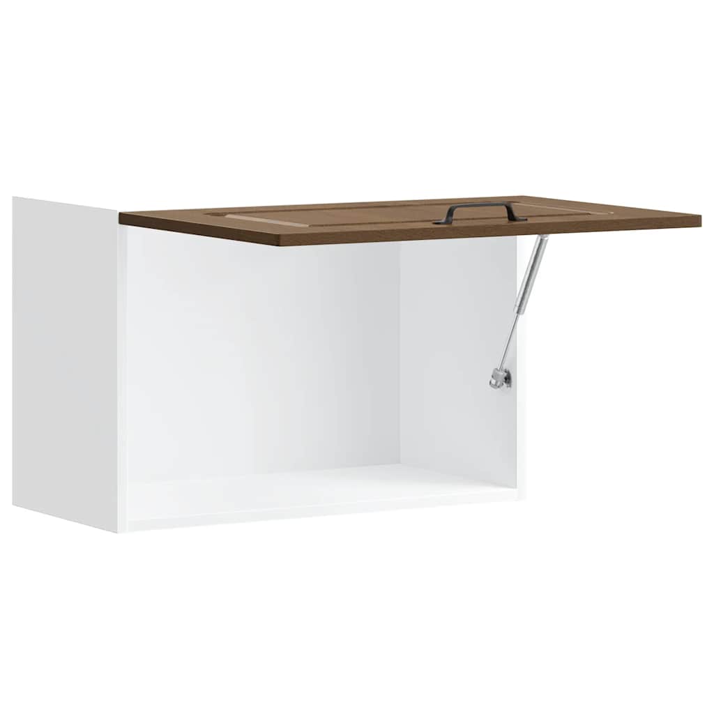 vidaXL Kitchen Wall Cabinet "Kalmar" Brown Oak Engineered Wood