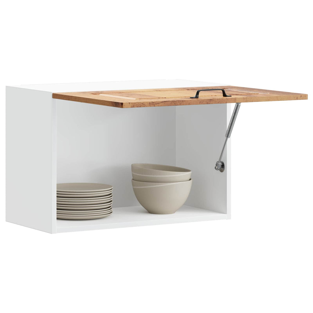 vidaXL Kitchen Wall Cabinet "Kalmar" Old Wood Engineered Wood