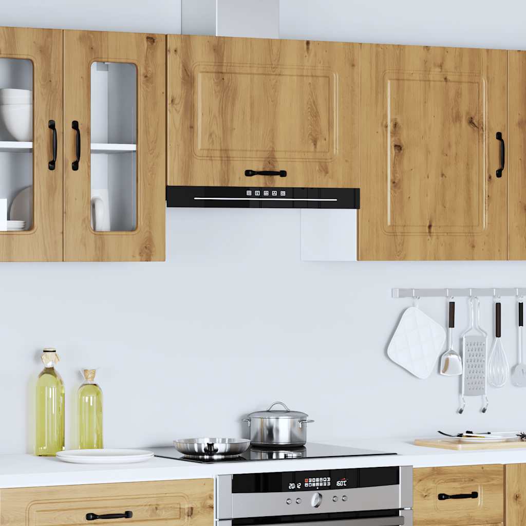 vidaXL Kitchen Wall Cabinet "Kalmar" Artisan Oak Engineered Wood