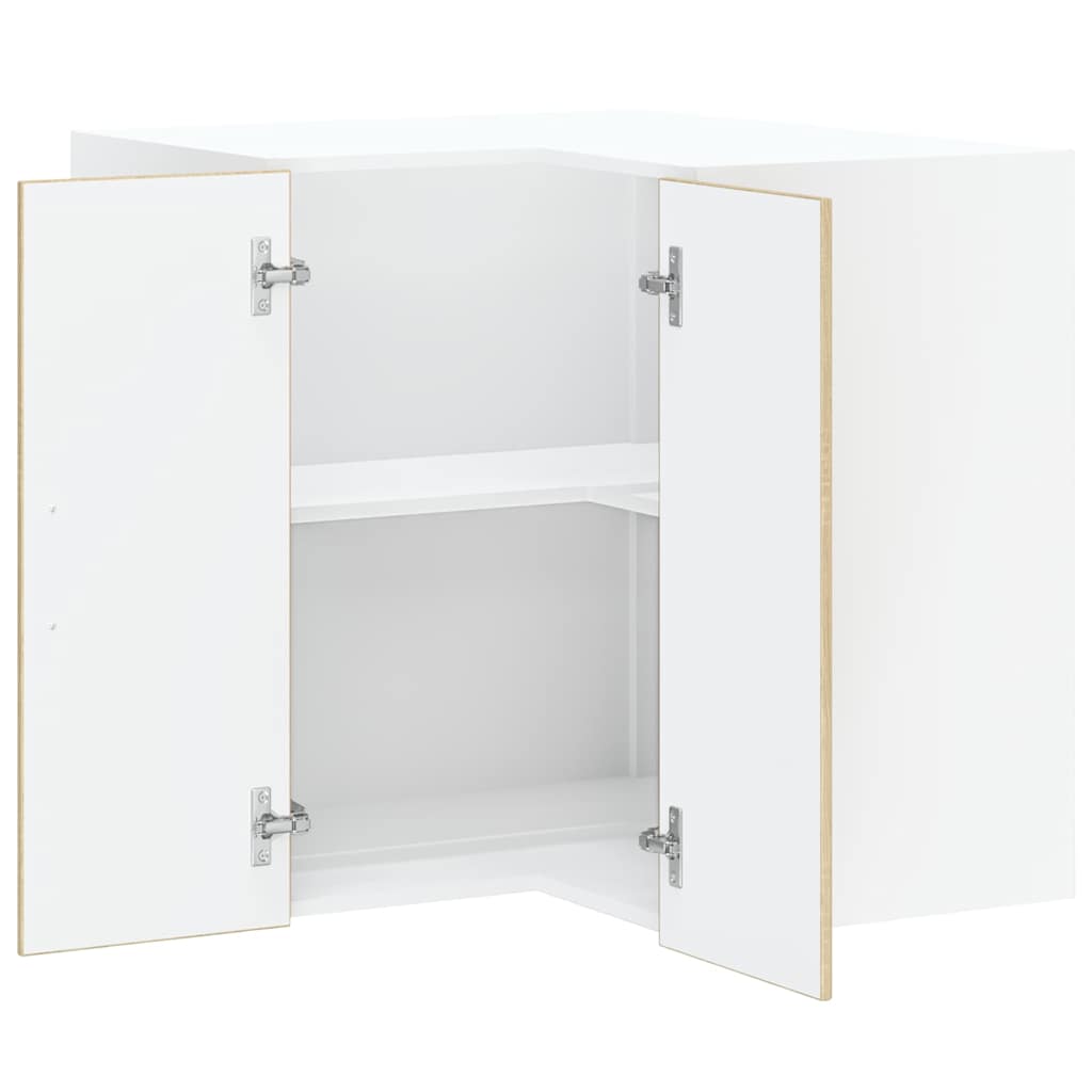 vidaXL Kitchen Wall Corner Cabinet Kalmar Sonoma Oak Engineered Wood