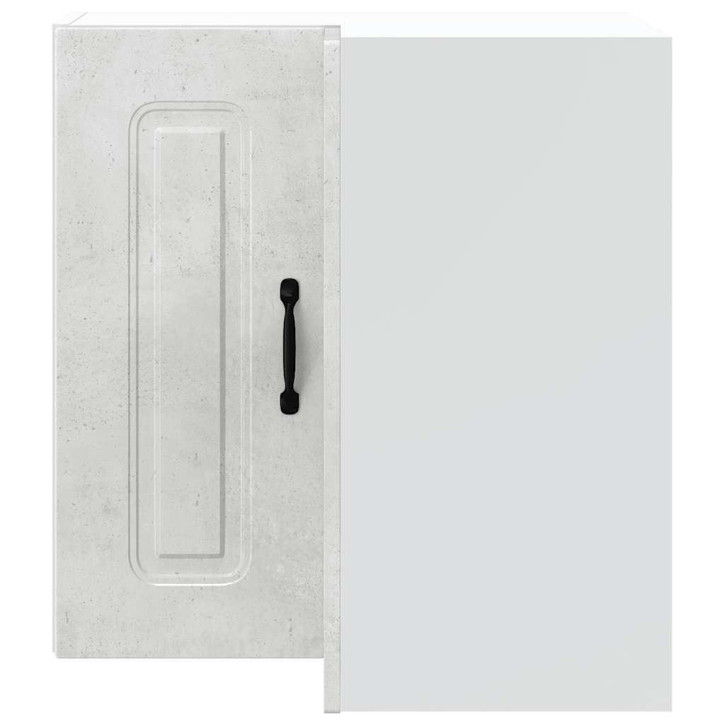 vidaXL Kitchen Wall Corner Cabinet "Kalmar" Concrete Grey