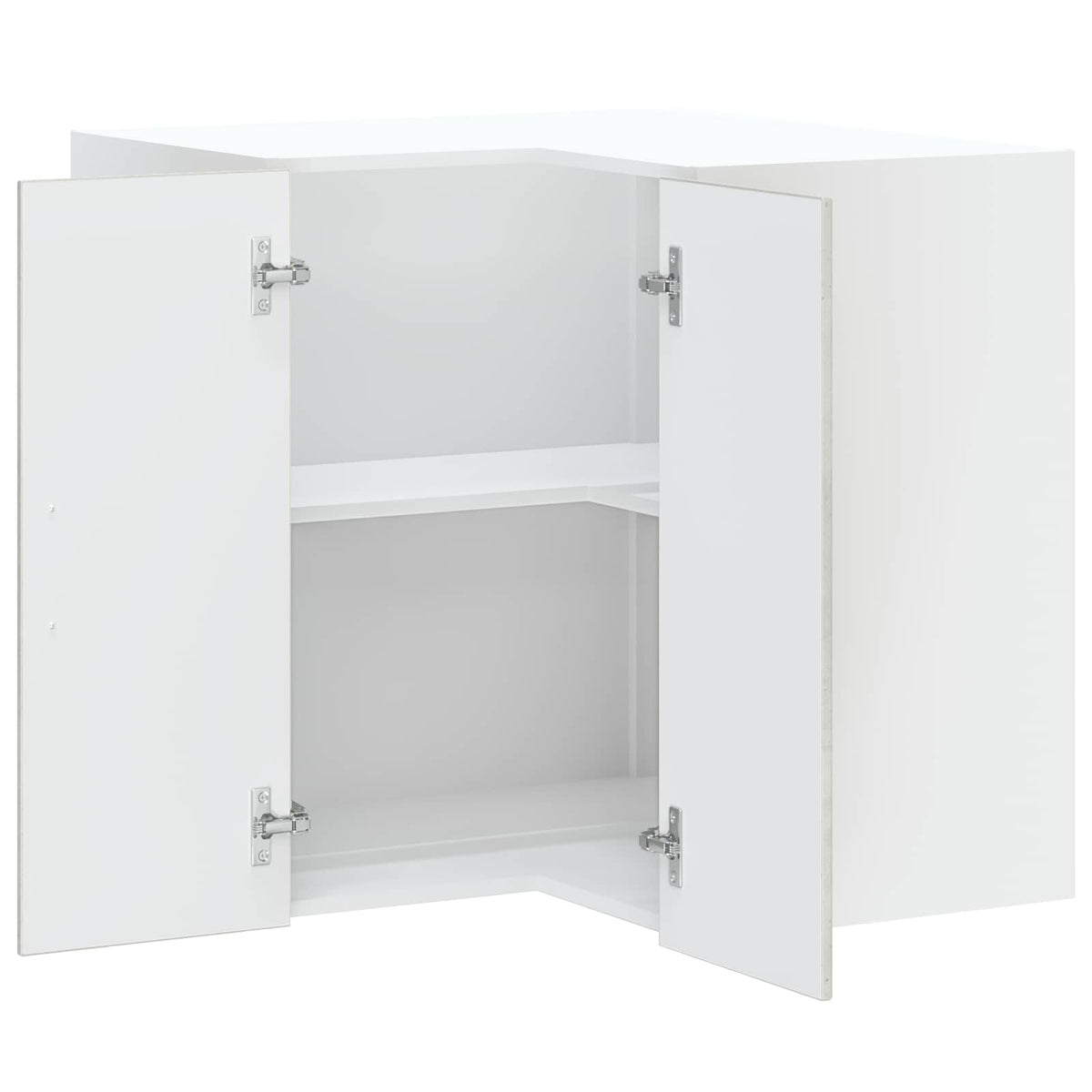 vidaXL Kitchen Wall Corner Cabinet "Kalmar" Concrete Grey