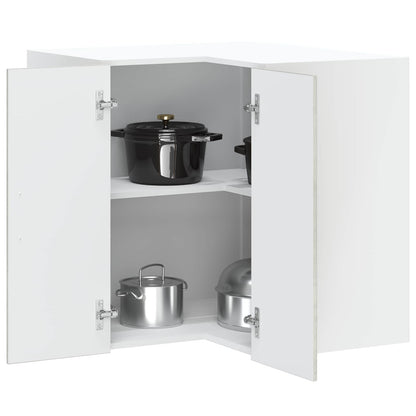 vidaXL Kitchen Wall Corner Cabinet "Kalmar" Concrete Grey