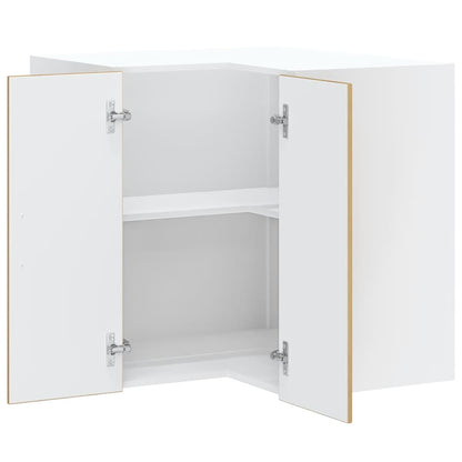 vidaXL Kitchen Wall Corner Cabinet Kalmar Artisan Oak Engineered Wood