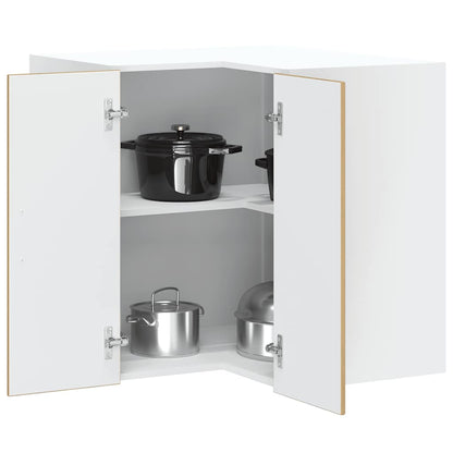 vidaXL Kitchen Wall Corner Cabinet "Kalmar" Artisan Oak Engineered Wood