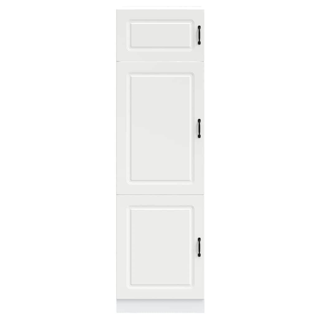 vidaXL Kitchen Cupboard "Kalmar" White Engineered Wood