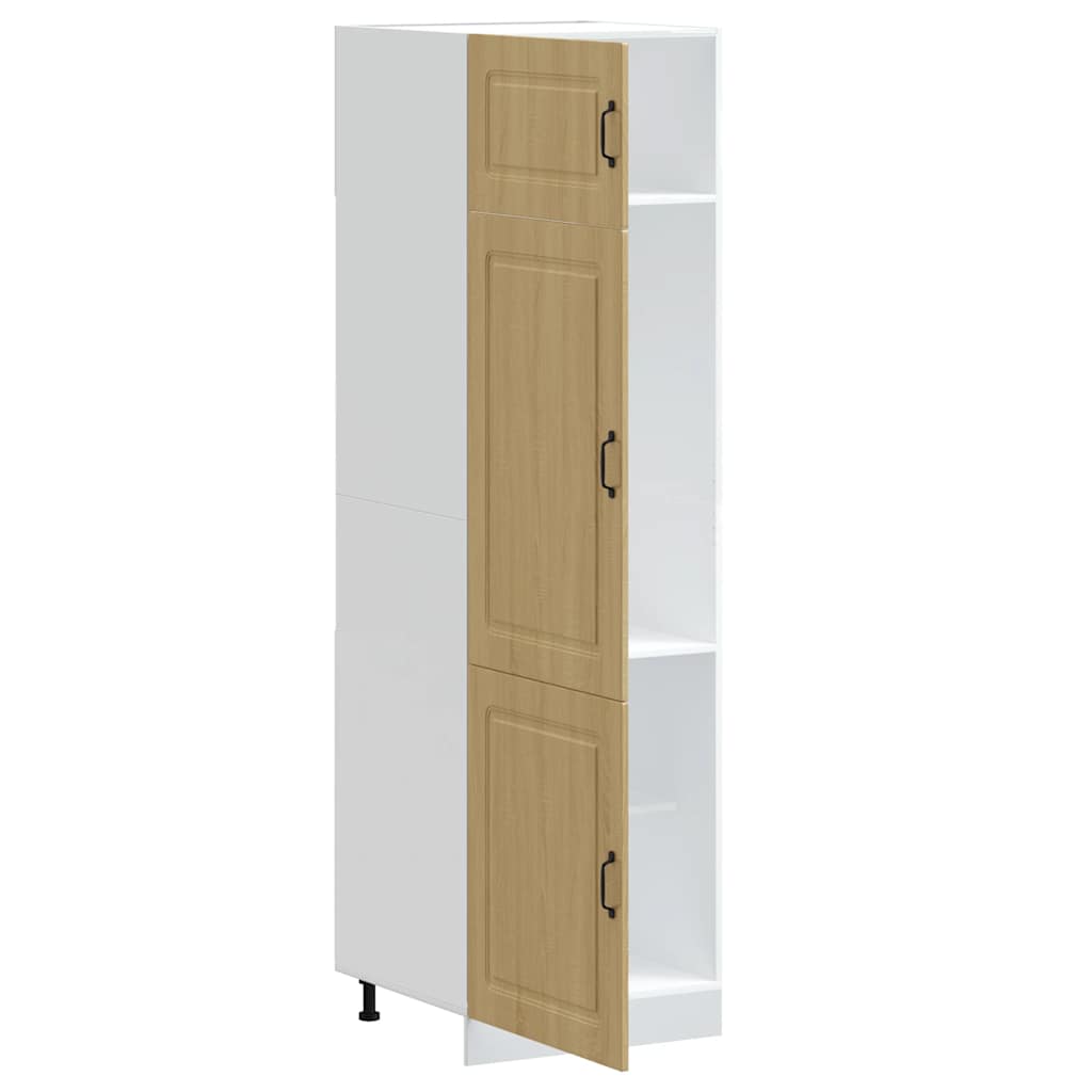 vidaXL Kitchen Cupboard "Kalmar" Sonoma Oak Engineered Wood