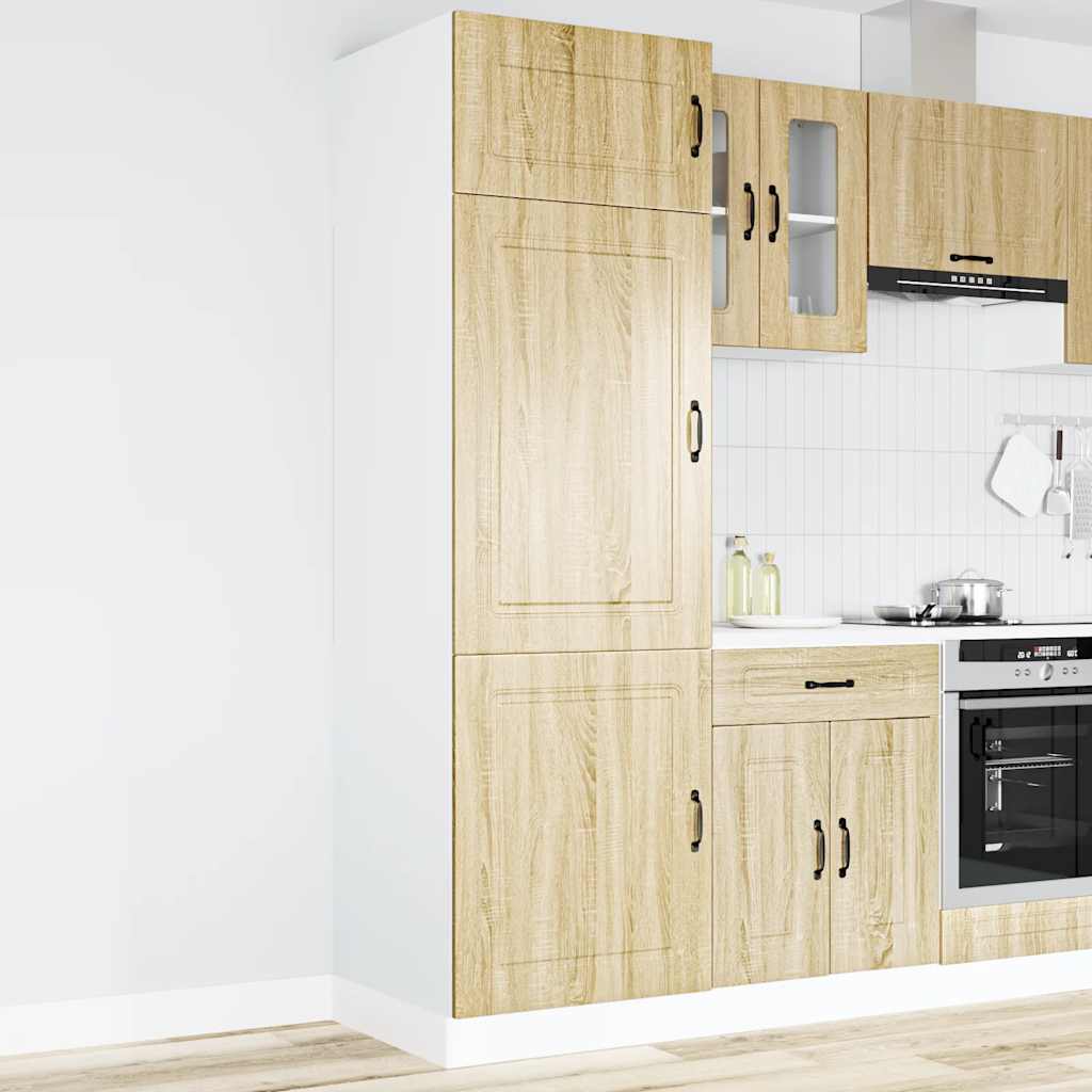 vidaXL Kitchen Cupboard "Kalmar" Sonoma Oak Engineered Wood