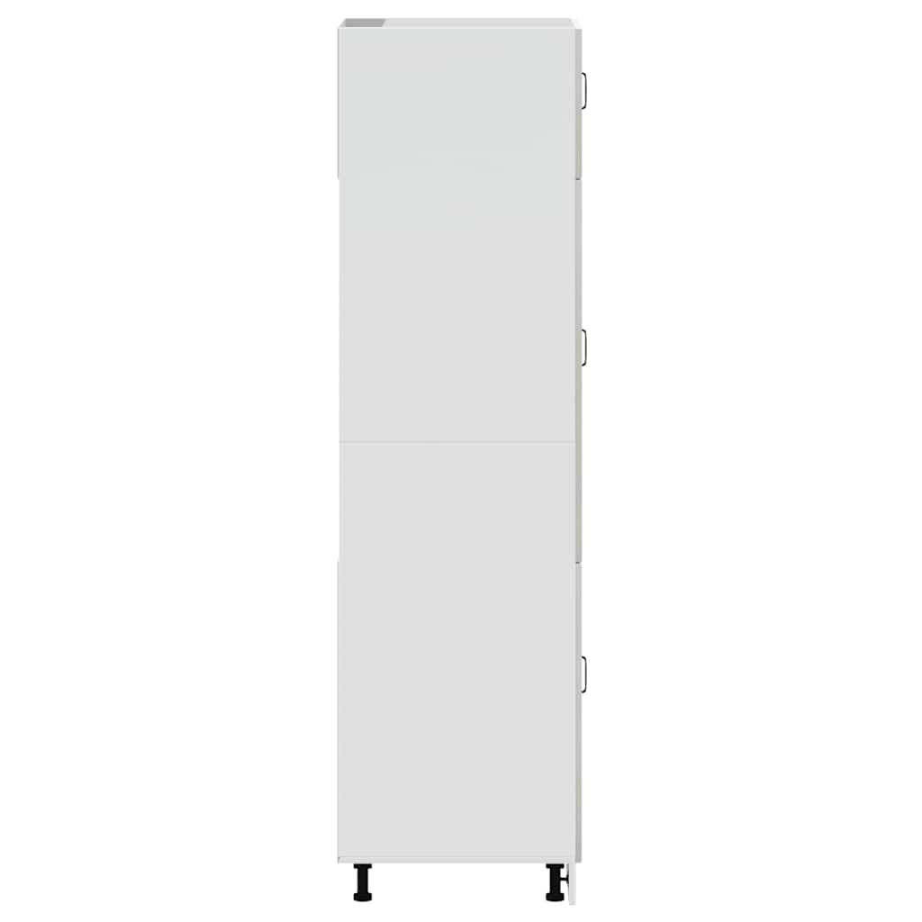 vidaXL Kitchen Cupboard Kalmar Concrete Grey Engineered Wood