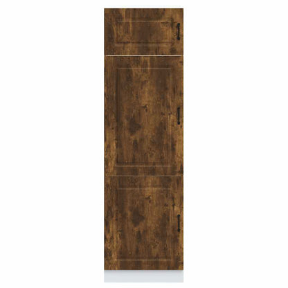 vidaXL Kitchen Cupboard "Kalmar" Smoked Oak Engineered Wood