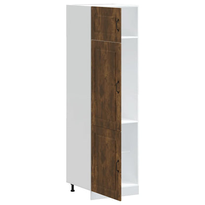 vidaXL Kitchen Cupboard "Kalmar" Smoked Oak Engineered Wood