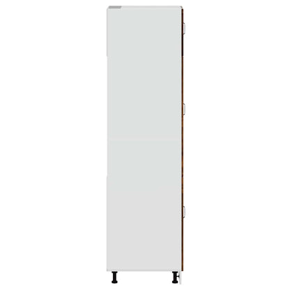 vidaXL Kitchen Cupboard "Kalmar" Smoked Oak Engineered Wood