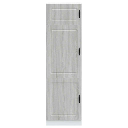 vidaXL Kitchen Cupboard "Kalmar" Grey Sonoma Engineered Wood