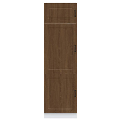 vidaXL Kitchen Cupboard "Kalmar" Brown Oak Engineered Wood